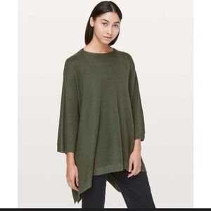 Lululemon Poncho Scarf Divinity Poncho